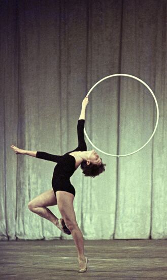 Gymnast Lubov Paradiyeva
