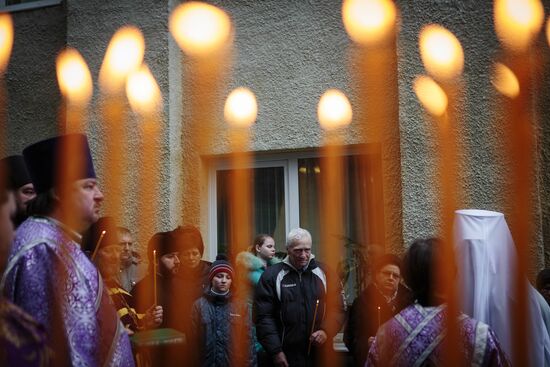 Remains of soldiers who died in Great Patriotic War are reburied in Ukraine