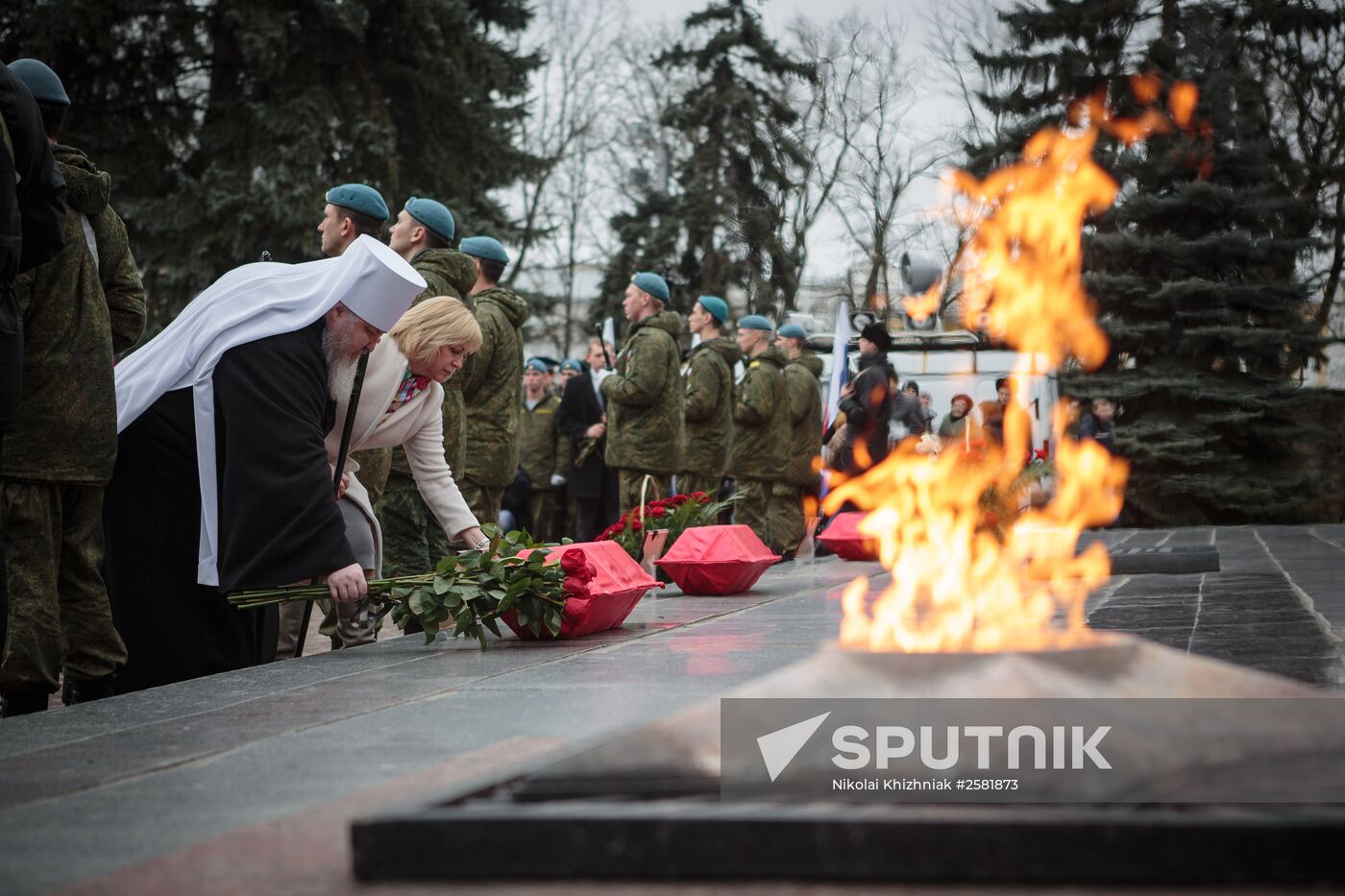 Remains of soldiers who died in Great Patriotic War are reburied in Ukraine