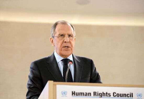 Russian Foreign Minister S.Lavrov's visit to Geneva