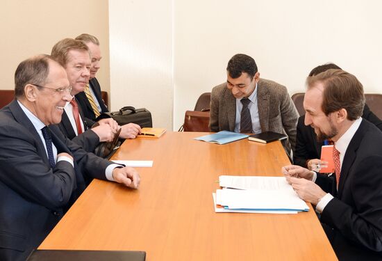 Russian Foreign Minister S.Lavrov's visit to Geneva