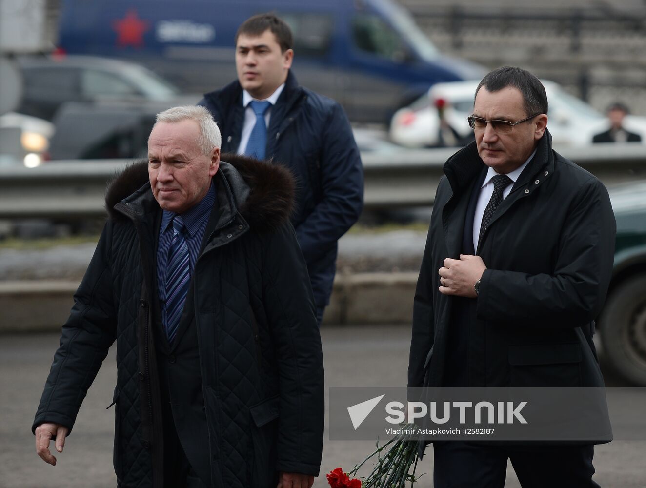 Paying last respects to politician Boris Nemtsov in Moscow