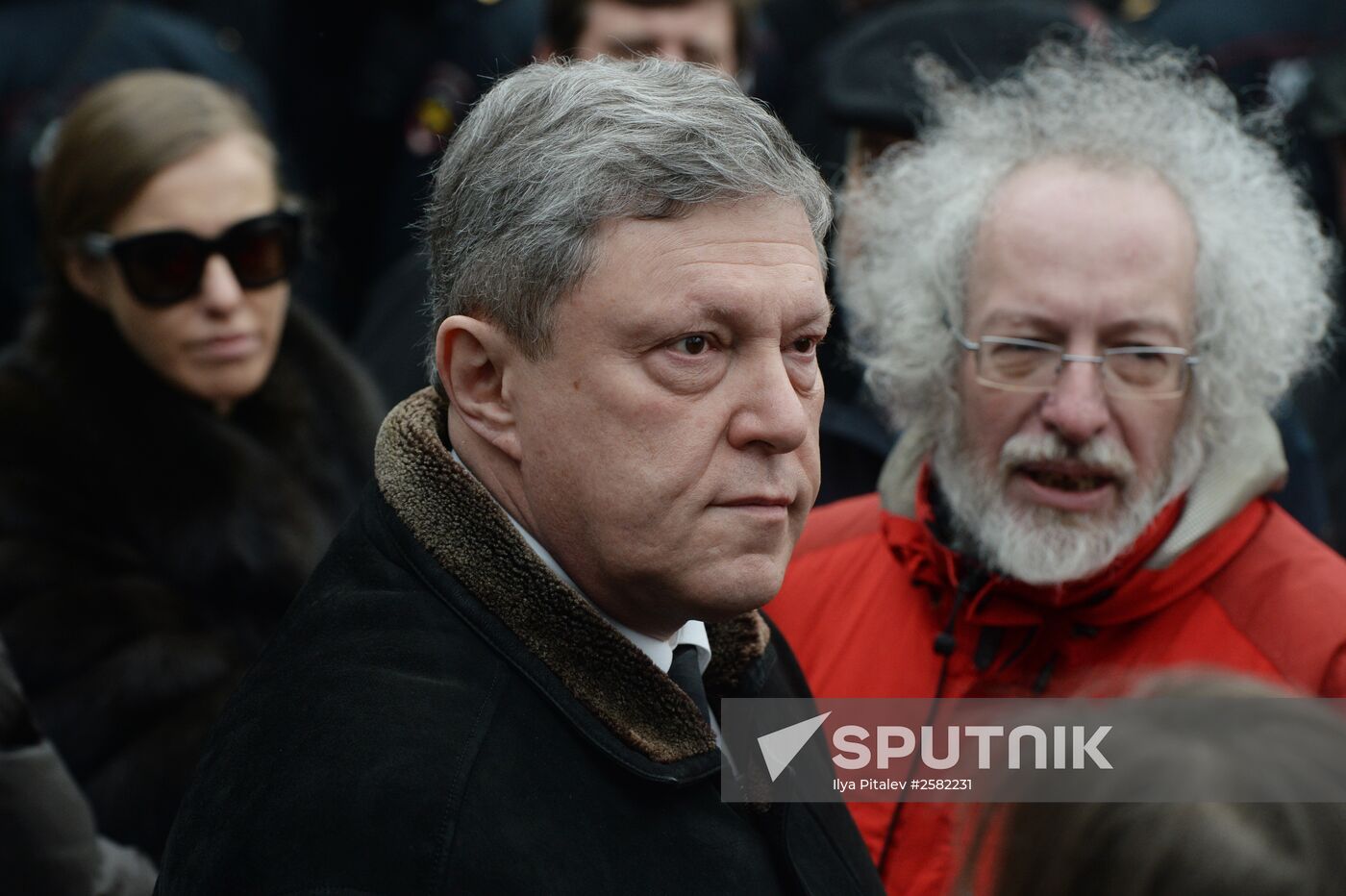 Paying last respects to politician Boris Nemtsov in Moscow