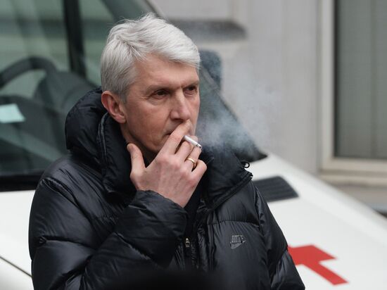 Paying last respects to politician Boris Nemtsov in Moscow