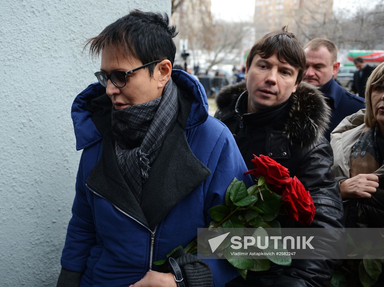 Paying last respects to politician Boris Nemtsov in Moscow