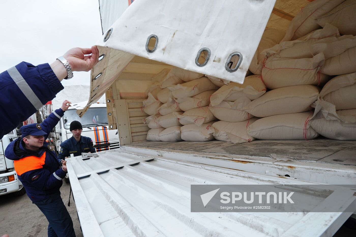 Seventeenth humanitarian convoy for southeastern Ukraine being formed in Rostov Region