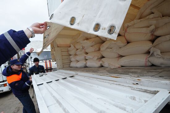 Seventeenth humanitarian convoy for southeastern Ukraine being formed in Rostov Region