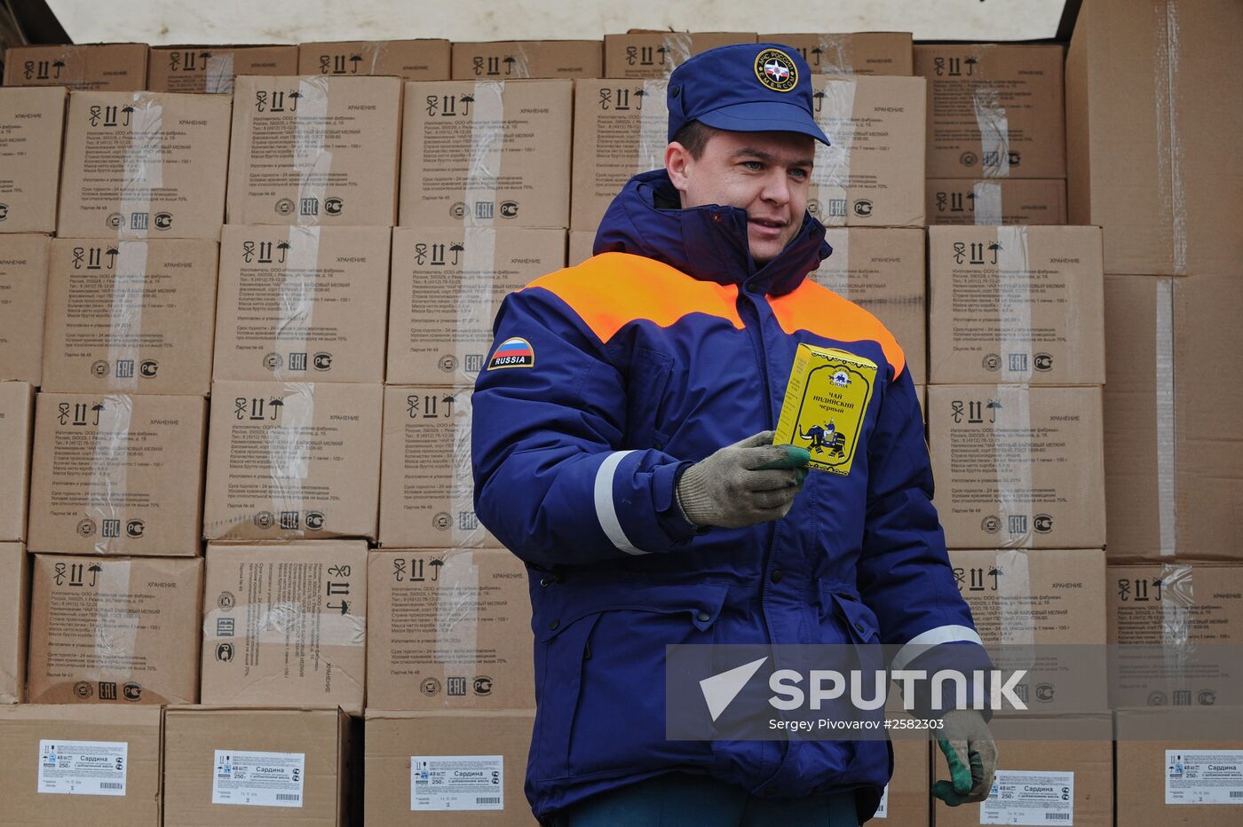 Seventeenth humanitarian convoy for southeastern Ukraine being formed in Rostov Region