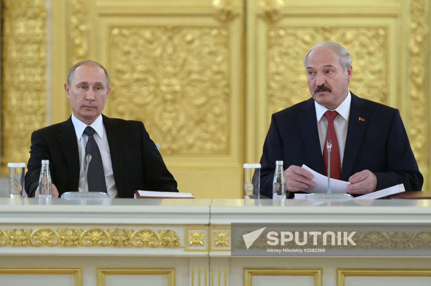 Meeting of the Supreme State Council of the Russia-Belarus Union State in Moscow