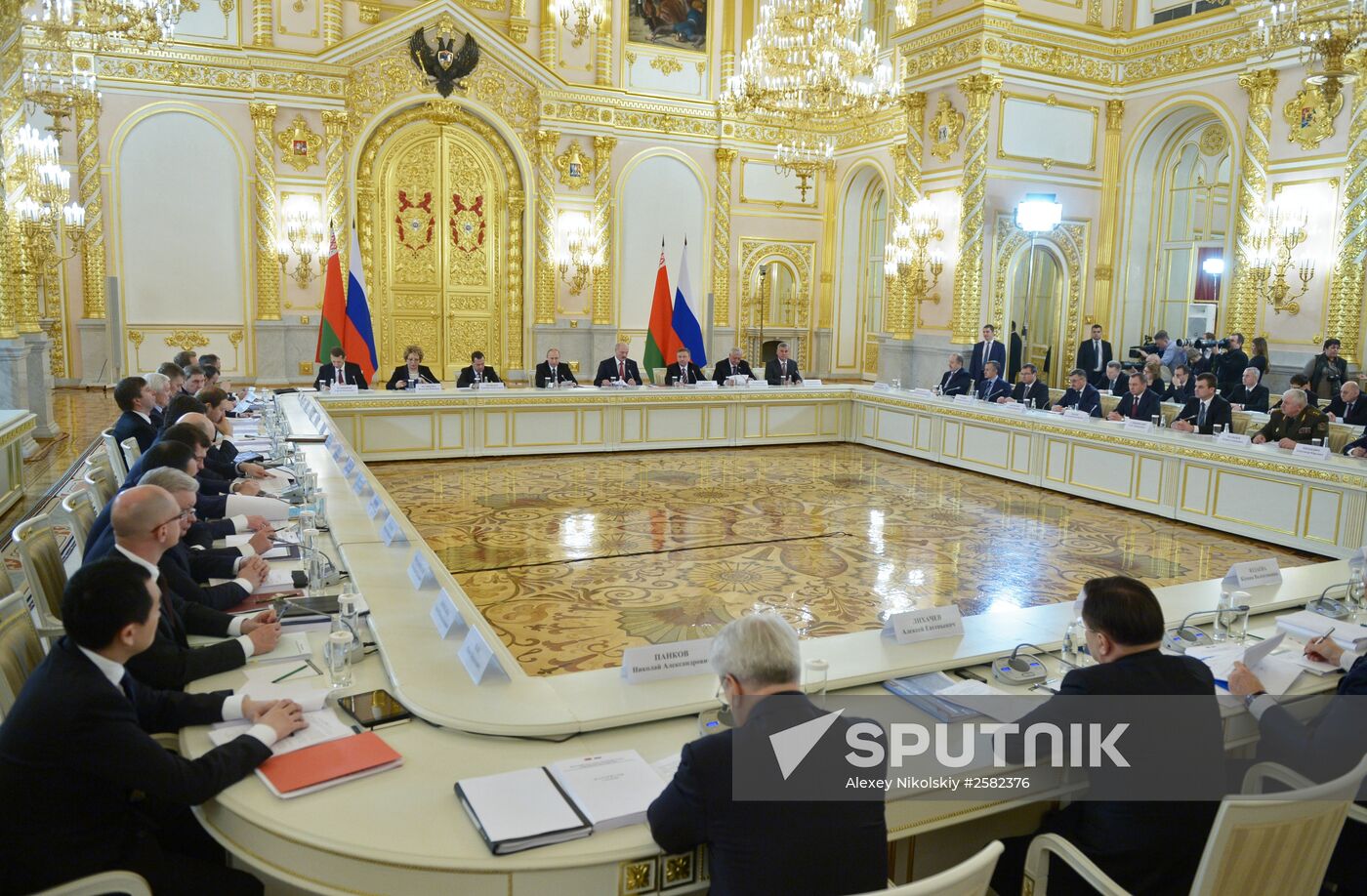 Meeting of the Supreme State Council of the Russia-Belarus Union State in Moscow