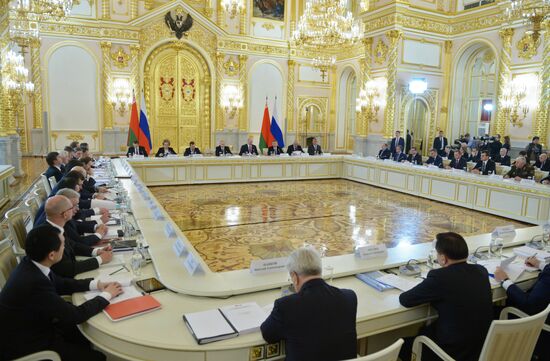 Meeting of the Supreme State Council of the Russia-Belarus Union State in Moscow