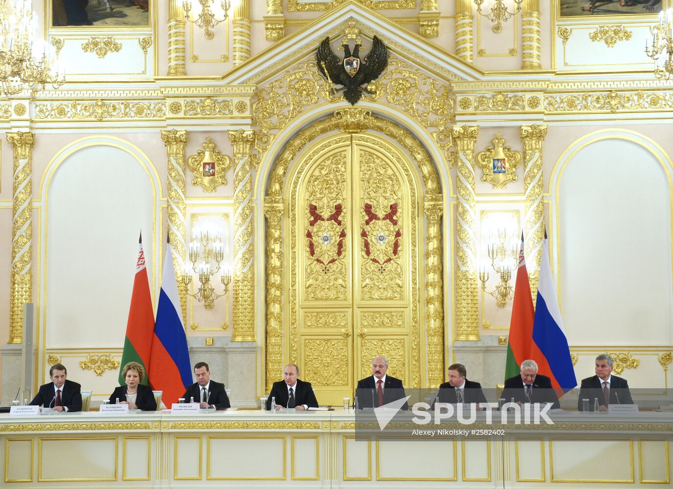 Meeting of the Supreme State Council of the Russia-Belarus Union State in Moscow