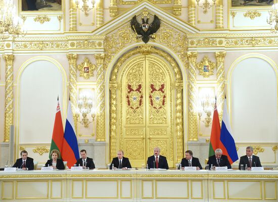 Meeting of the Supreme State Council of the Russia-Belarus Union State in Moscow