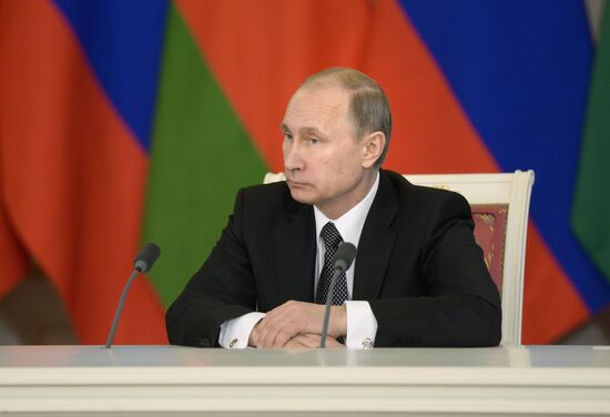 Meeting of the Supreme State Council of the Russia-Belarus Union State in Moscow