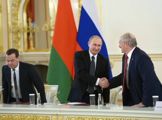 Meeting of the Supreme State Council of the Russia-Belarus Union State in Moscow