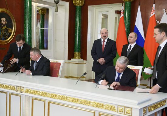 Meeting of the Supreme State Council of the Russia-Belarus Union State in Moscow