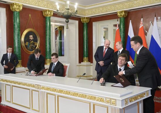 Meeting of the Supreme State Council of the Russia-Belarus Union State in Moscow