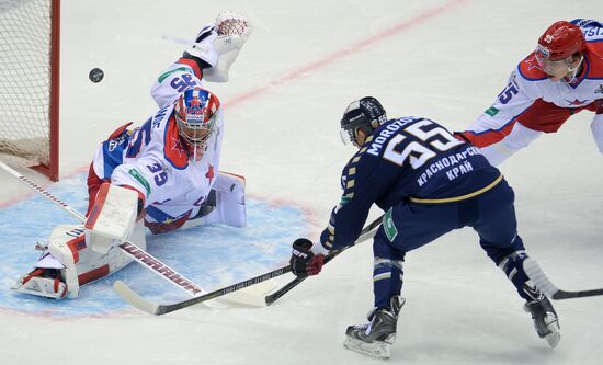 Ice Hockey. KHL. Sochi (Sochi) vs. CSKA (Moscow)