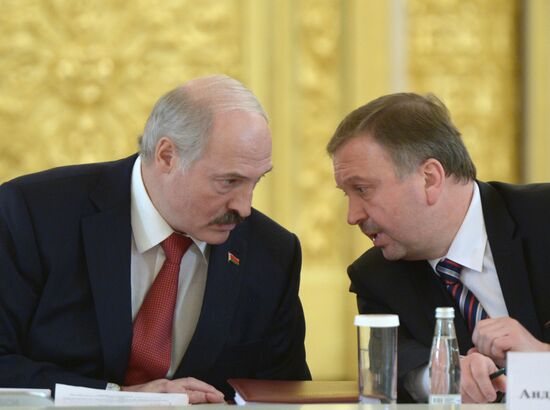 Meeting of Supreme State Council of Union State of Russia and Belarus in Moscow