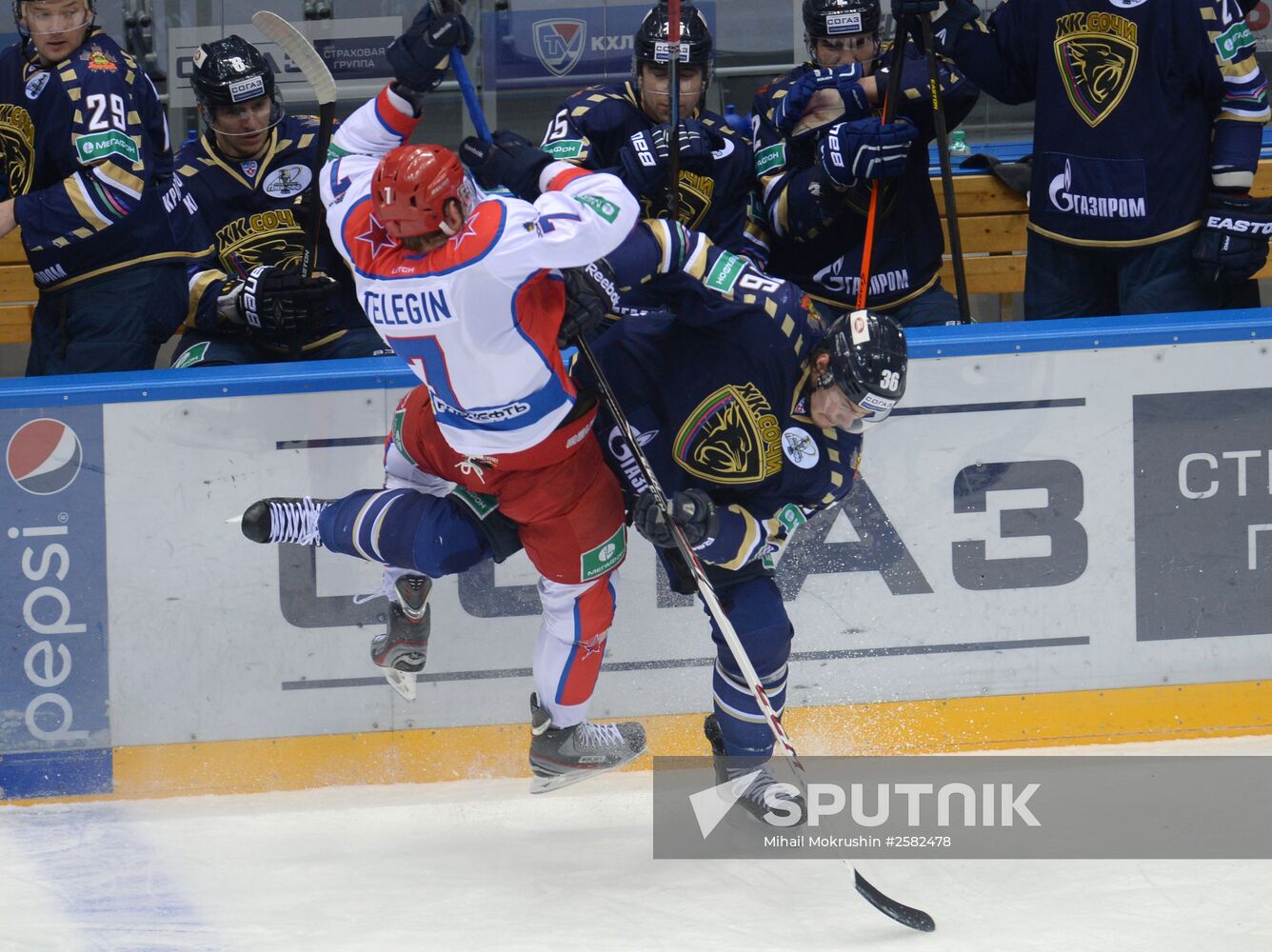 Ice Hockey. KHL. Sochi (Sochi) vs. CSKA (Moscow)