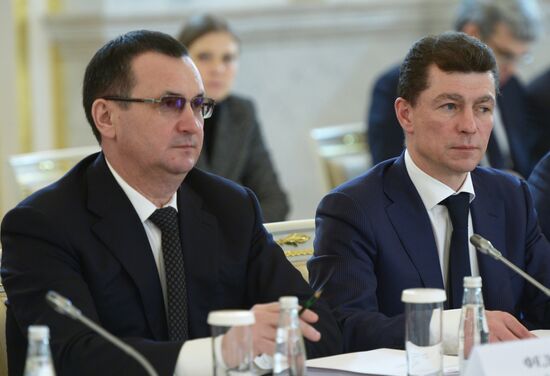 Meeting of Supreme State Council of Union State of Russia and Belarus in Moscow