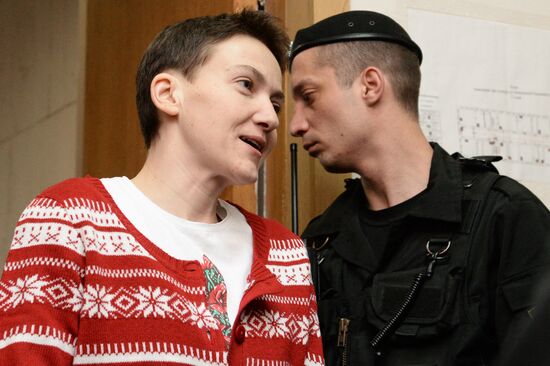 Court hears Nadezhda Savchenko's case