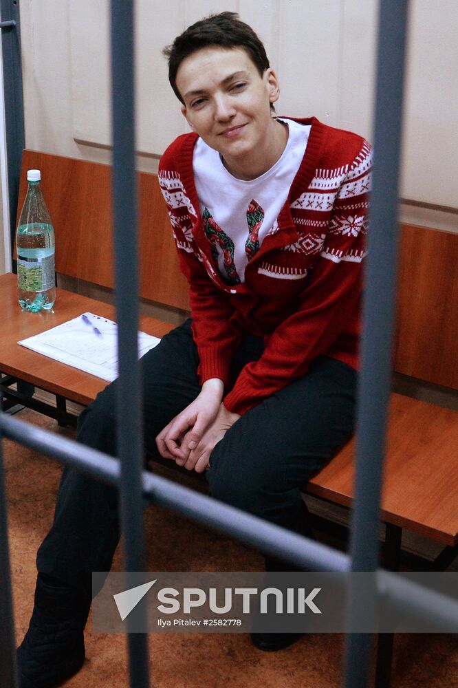 Court hears Nadezhda Savchenko's case