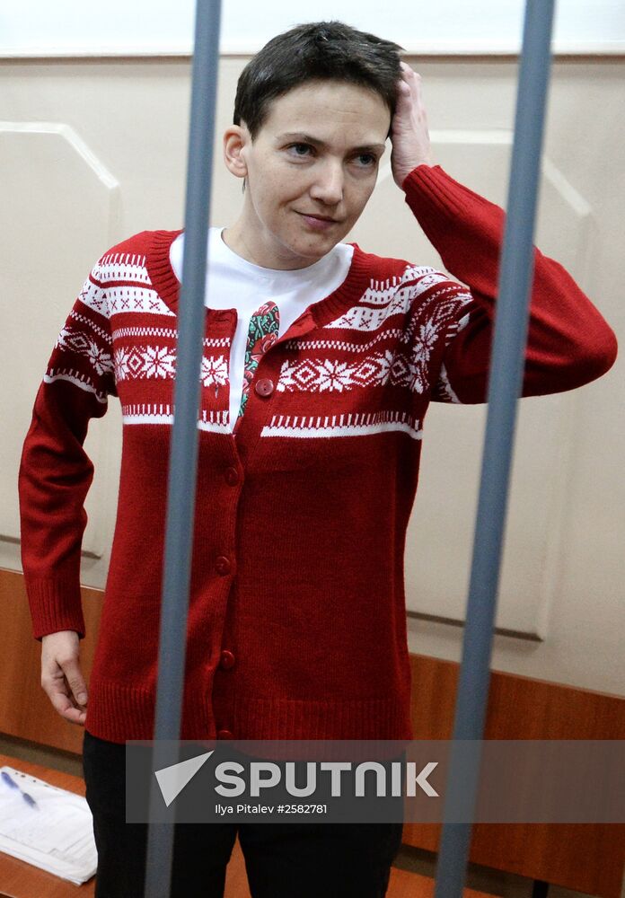 Court hears Nadezhda Savchenko's case