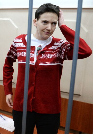 Court hears Nadezhda Savchenko's case