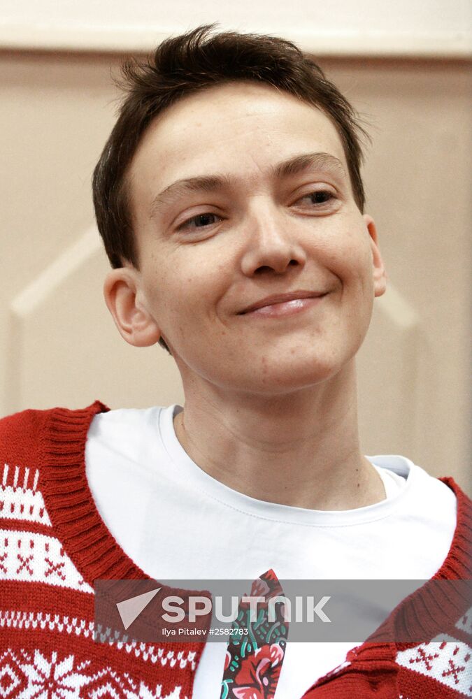 Court hears Nadezhda Savchenko's case