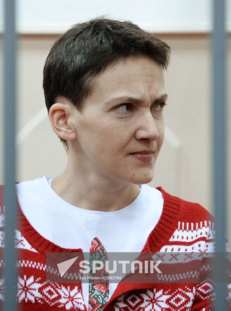 Court hears Nadezhda Savchenko's case