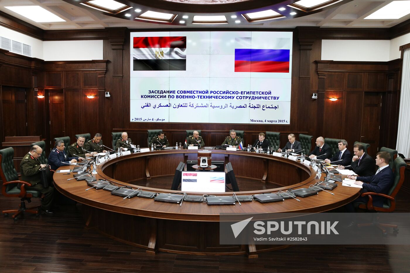First meeting of Russian-Egyptian Commission on Military-Technical Cooperation