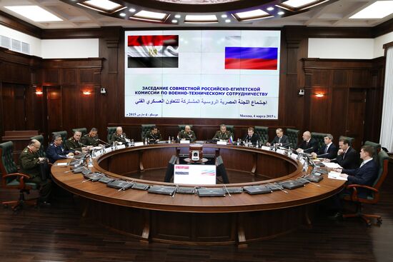 First meeting of Russian-Egyptian Commission on Military-Technical Cooperation