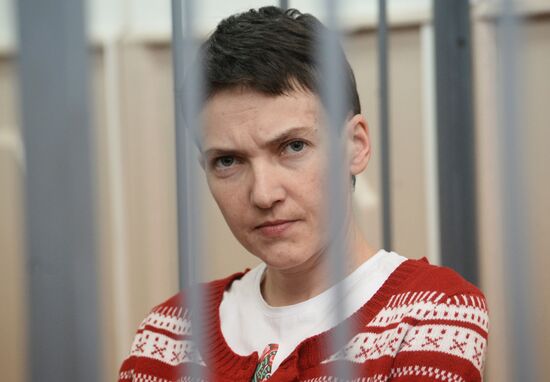 Court hears Nadezhda Savchenko's case
