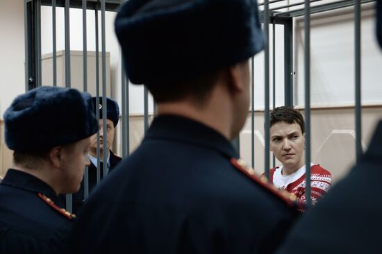 Court hears Nadezhda Savchenko's case