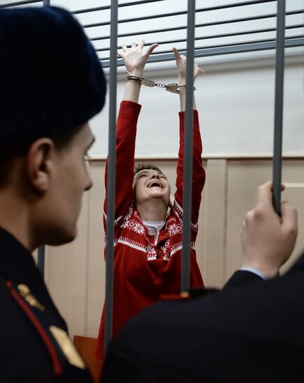 Court hears Nadezhda Savchenko's case