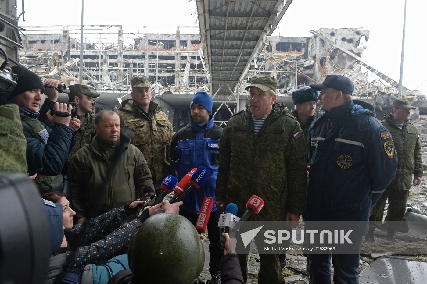 OSCE mission visits Donetsk