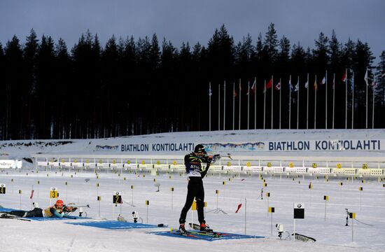 Biathlon World Championships. Training sessions