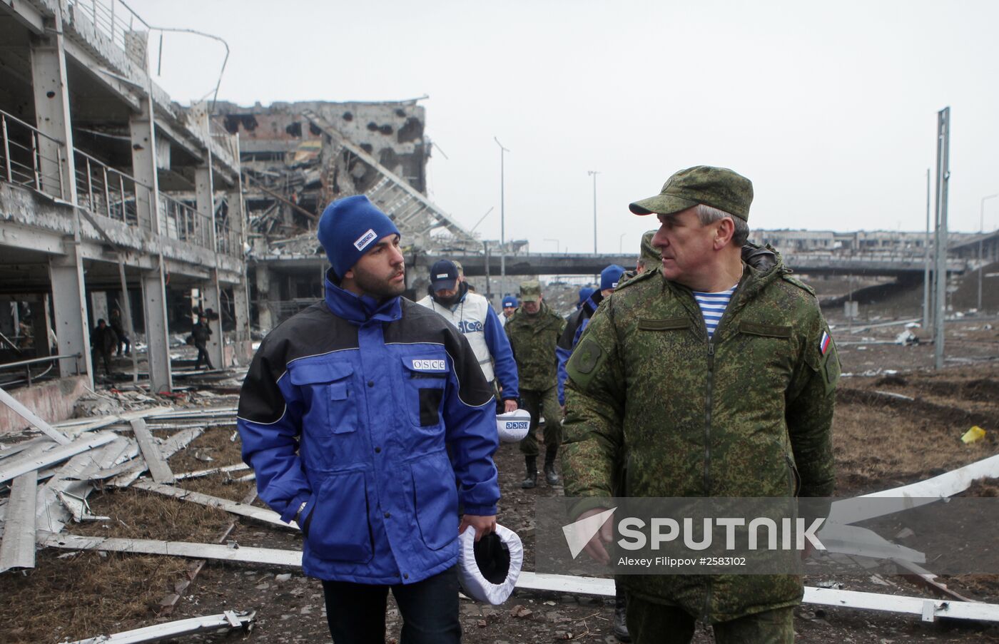 OSCE mission representatives visit Donetsk