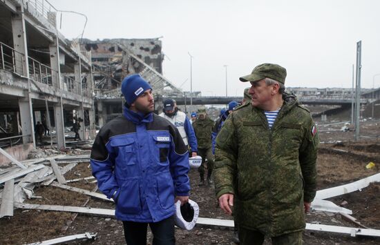 OSCE mission representatives visit Donetsk