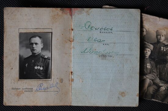 Photos and publications of Red Star newspaper during Great Patritotic War