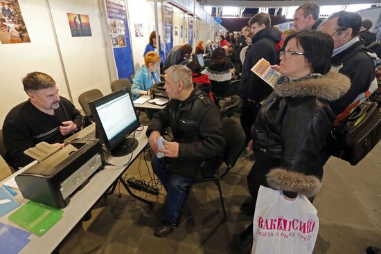 Job fair in St.Petersburg