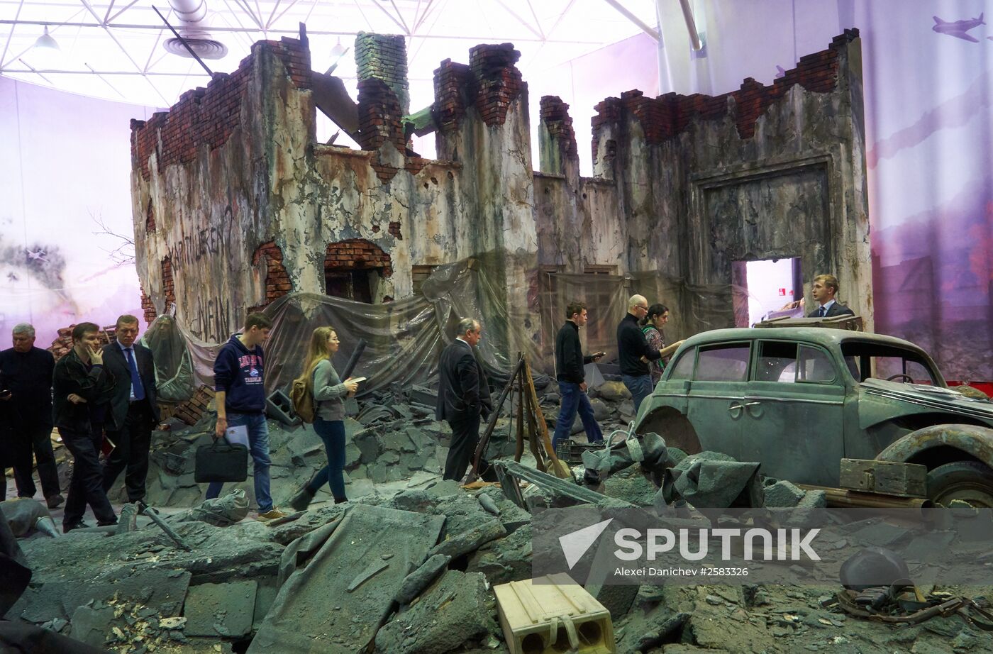 Opening three-dimensional panorama "Battle of Berlin. The Exploit of Standard-Bearers."