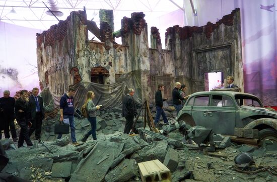 Opening three-dimensional panorama "Battle of Berlin. The Exploit of Standard-Bearers."