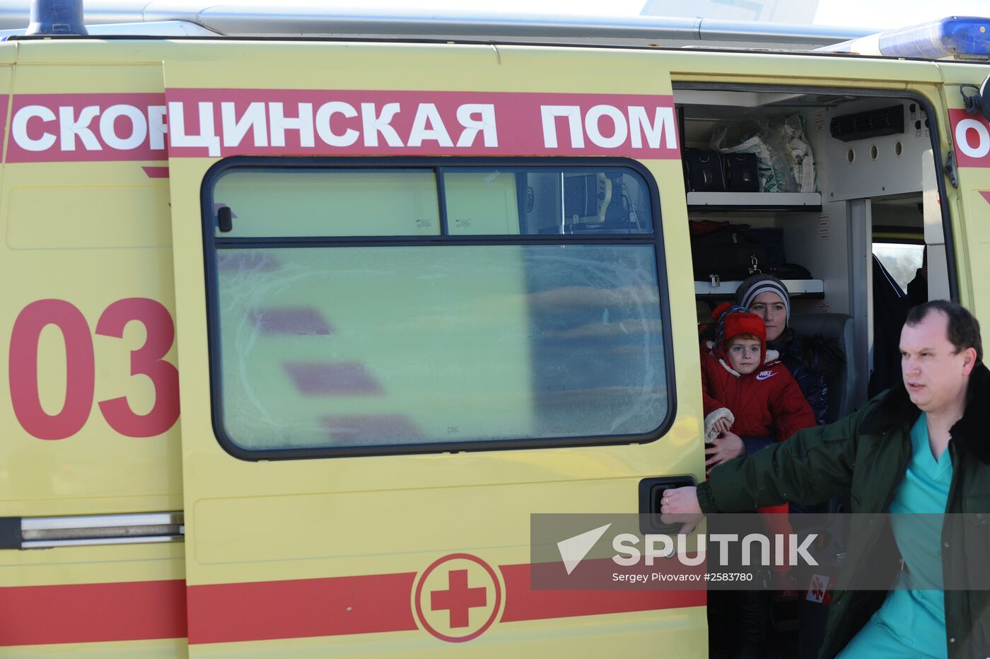 Emergencies Ministry charter plane delivers cured Donbas children to Rostov-on-Don