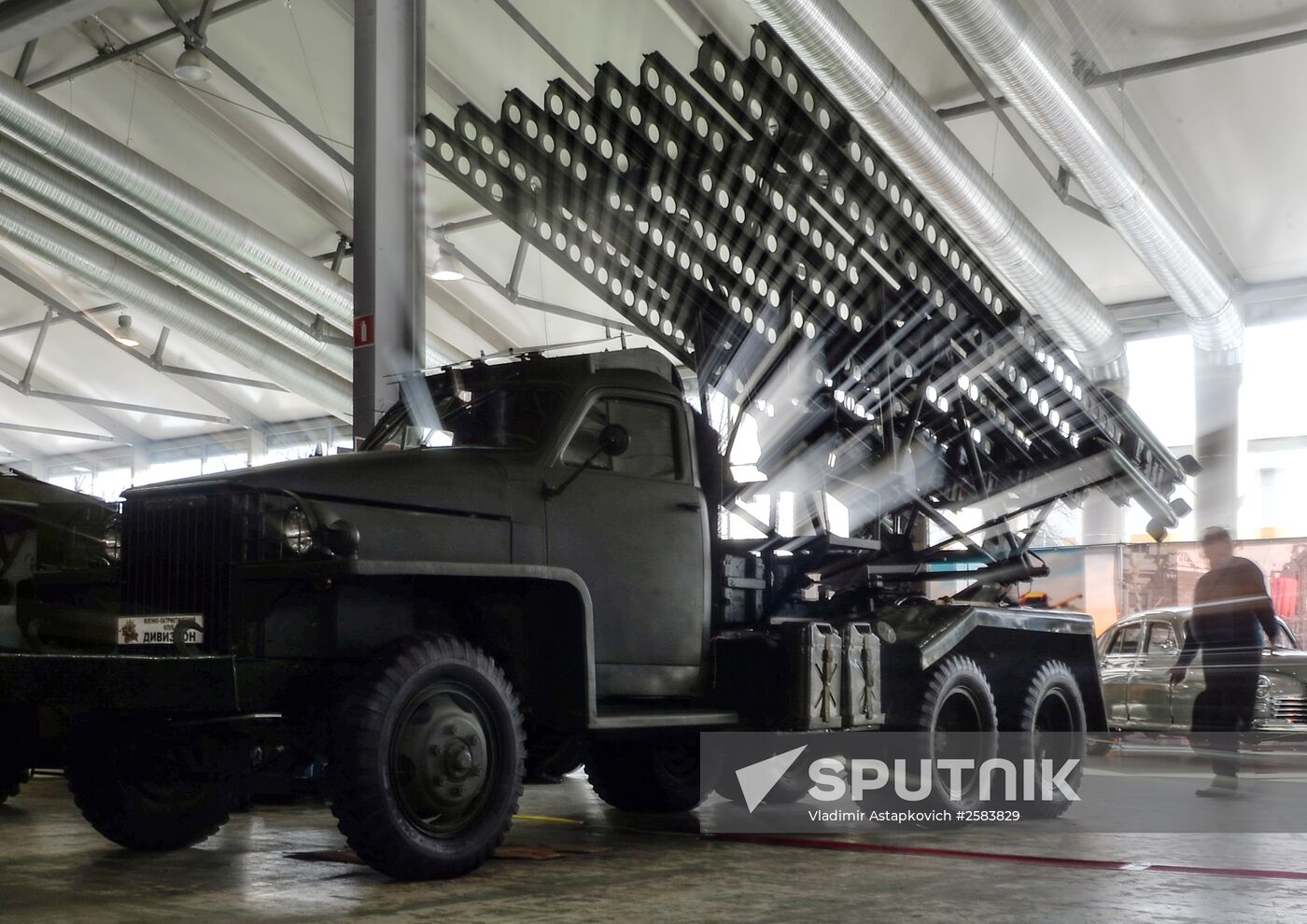 "Victory Motors" military equipment festival