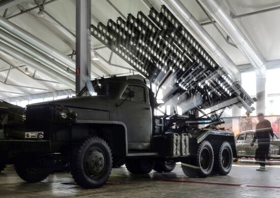 "Victory Motors" military equipment festival