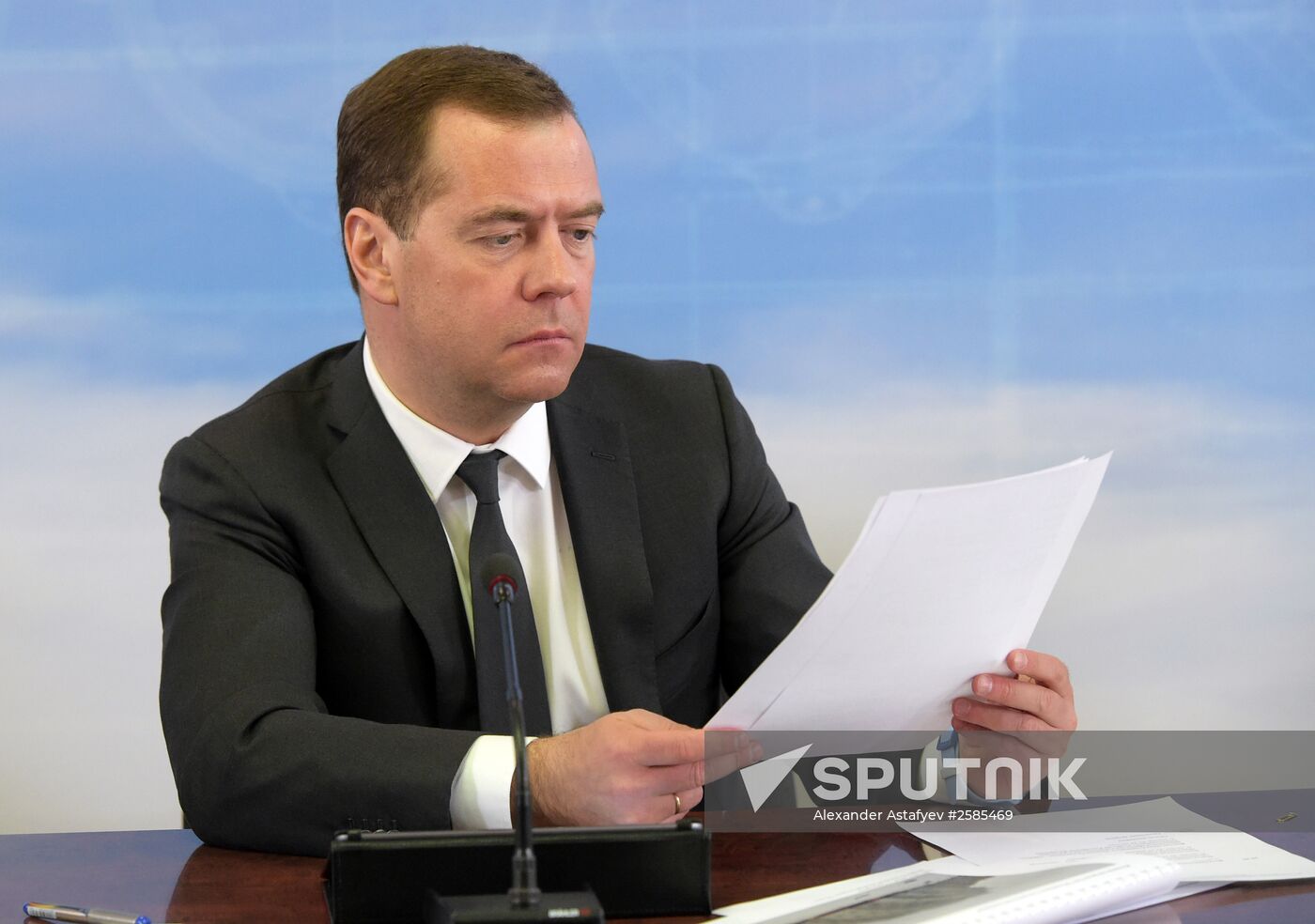 Prime Minister Dmitry Medvedev visits Tactical Missiles Corporation