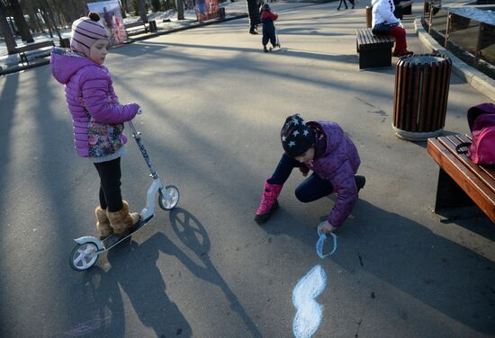 Spring in Moscow