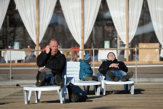 Spring in Moscow